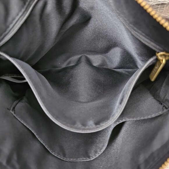 Fossil Emma Pebble Leather Slim Black Shoulder Crossbody Bag - Picture 7 of 16